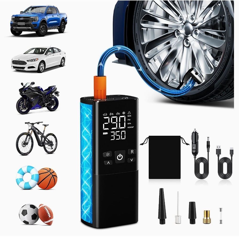 [NWT] Portable Digital Tire Inflator